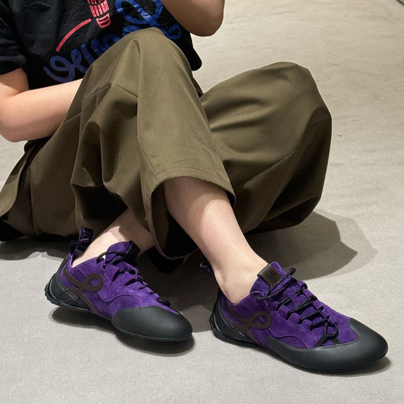26 Styles of Wang Yibo Flat-Top Lace-Up Casual Sneakers for Men and Women, Flat Outdoor Shoes, Ballet Fashion Retro German Training Shoes