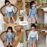 Кукла, осенняя детская демисезонная рубашка для принцессы для девочек, детская одежда, кукольный воротник