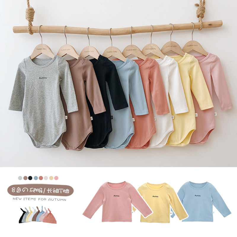 Cookie Home baby children's clothing Newborn baby clothes Summer foreign style bag fart net red Harem baby one-piece spring and autumn
