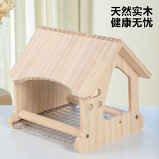 Гнездо 玄凤牡丹虎皮专用宠物用品玩具造景鹦鹉木屋可抽拉不锈钢网躲避屋