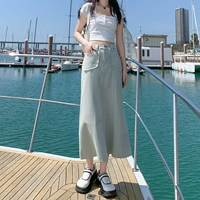 Мятная юбка