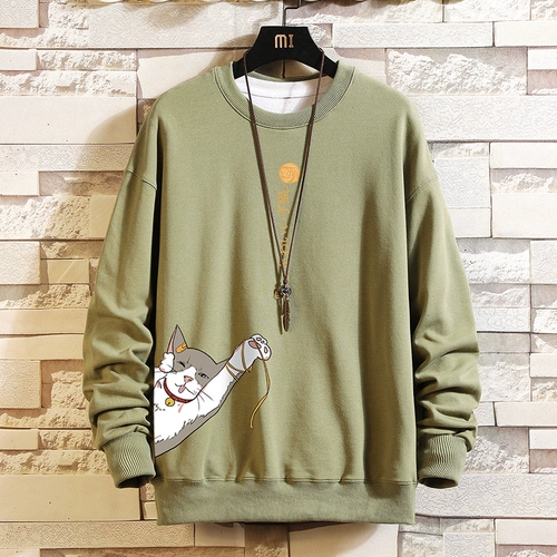 Свитшот, трендовая утепленная толстовка, базовый приятный телу лонгслив, в корейском стиле, оверсайз, большой размер