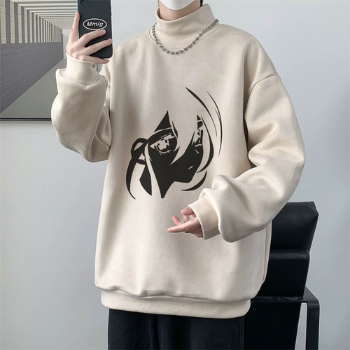 Демисезонная утепленная толстовка, базовое приятное телу термобелье, высокий воротник