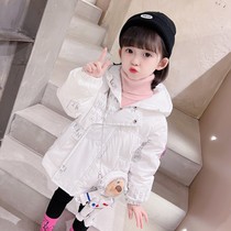 Net red winter clothes white duck down 90 children Korean version of the new girl baby astros thick down jacket childrens coat