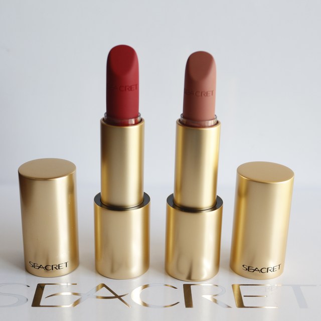 ພິເສດ Seacret Secret Sea Dead Sea Mineral Lipstick Rose Dream Velvet Matte Lipstick ອ່ອນນຸ້ມ ແລະ ບາງເບົາ