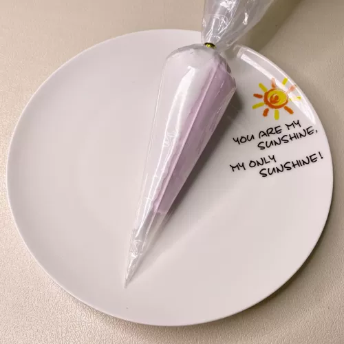 Двухцветный кремовый чехол для телефона, заколка для волос, упаковка, градиент, 100G