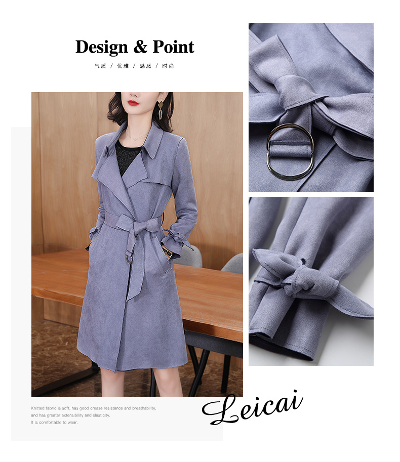 Trench pour femme en Polyester - Ref 3226420 Image 8