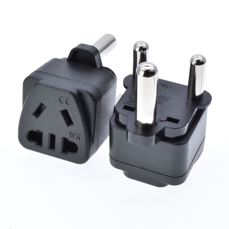Greater South Africa Convert Plug Two - flat Triple - round Feet Converter National Standard Transfer South African Travel Socket