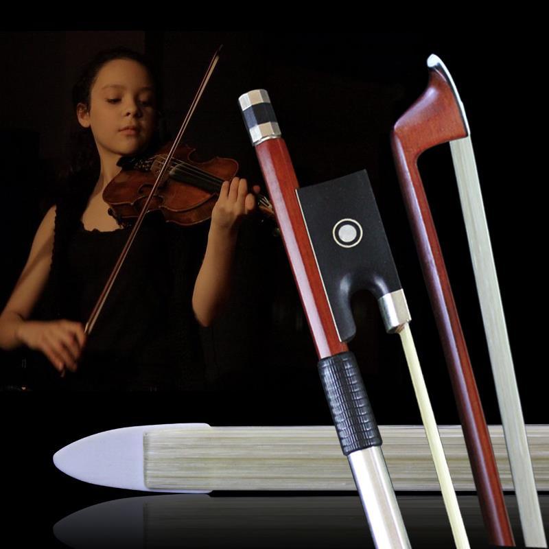 Handmade high-grade violin bow octagonal bow round bow viola cello bow bow violin accessories
