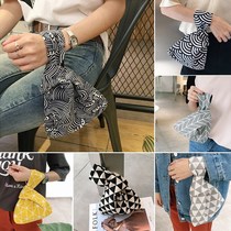 Wrist Bag Womens Knot Wrist Bags Wrist Bend Hand bag Leisure