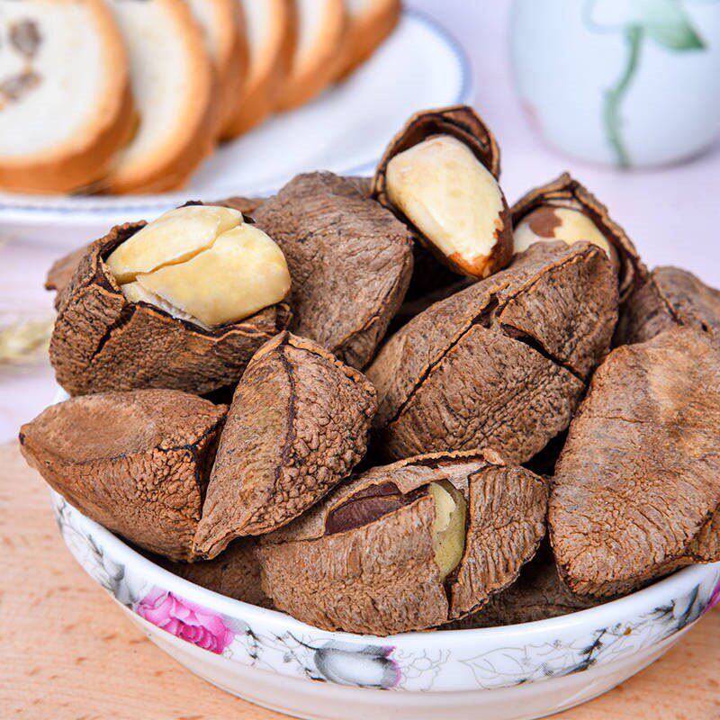 New selenium-rich 2019 nuts Brazil abalone desert nuts original flavor loose bag snack dried fruit 250g500g