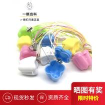 Dental materials Small deciduous tooth box Tooth-shaped jewelry Tooth storage box collection box Dental jewelry 30