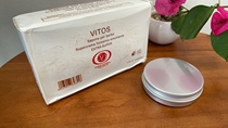 Italian vitos shaving soap traditional handmade almond flavored coconut oil mens shaving cream 100g with aluminum box