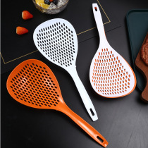 Leaking spoon Home Kitchen Big filter High temperature resistant large fishing spoon with long handle bailing noodles cooking dumplings Strainer Scoop spoons