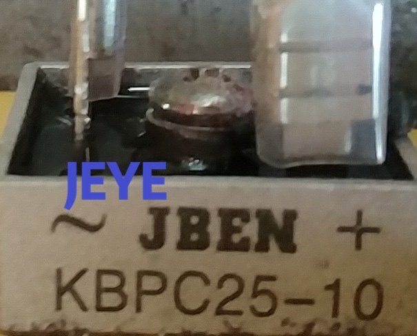 Crystal JBEN rectifier bridge KBPC25-10 KBPC35-10 KBPC10-10 KBPC50-10