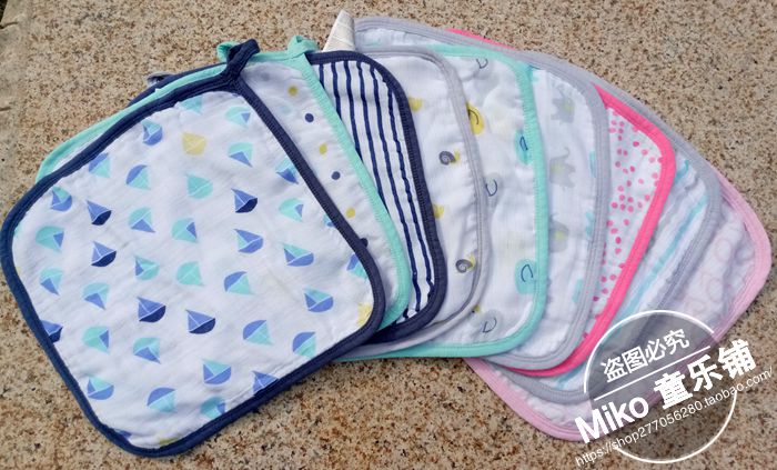 a a sub-brand a a infant baby pure cotton four-layer gauze towel saliva towel face towel square towel