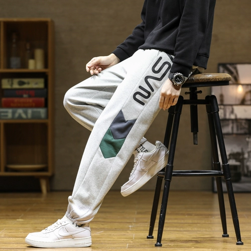 Летние трендовые штаны для мальчиков, повседневные брюки для школьников, подходит для подростков, для средней школы