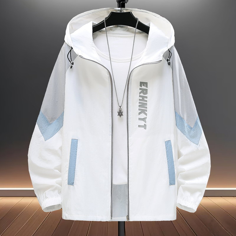 Summer Ice Silk Sun Protection Clothing for Men 2026 New Lightweight Breathable Fishing Sun Protection Clothing Summer Youth Jacket