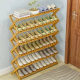 Простая дверь общежития для обувной стойки у ворот экономики -Сборная пространственная складная полка