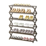 Простая дверь общежития для обувной стойки у ворот экономики -Сборная пространственная складная полка