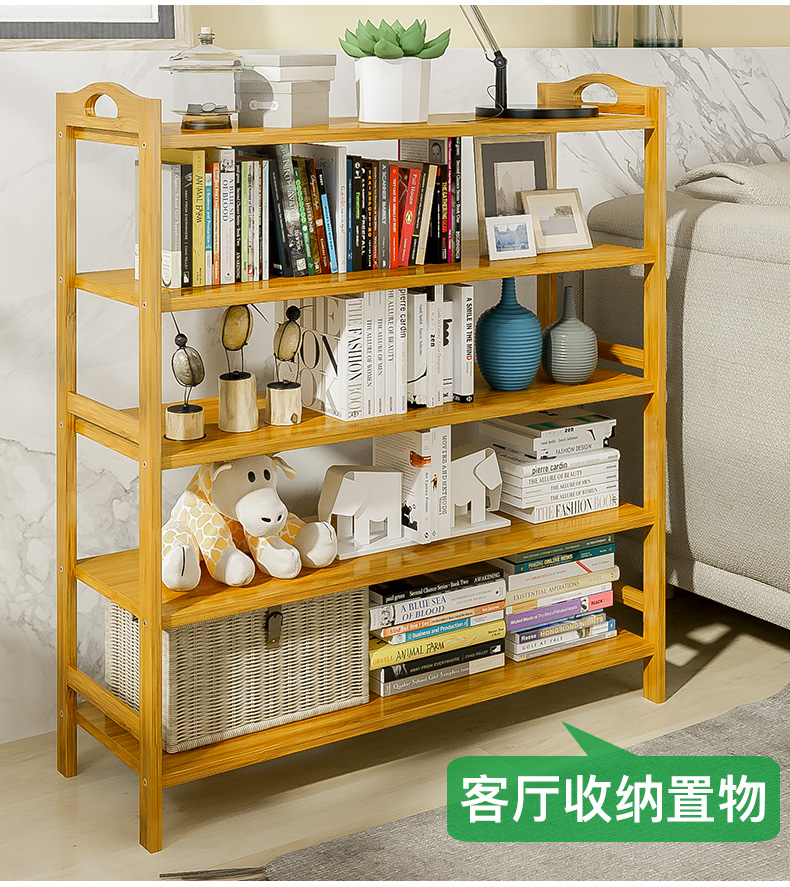 Yongxin giày tre đơn giản nhiều lớp chống bụi tủ giày đơn giản lưu trữ hiện đại kinh tế hộ gia đình kệ giày nhỏ - Kệ kệ trang trí