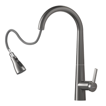 Wrigley home kitchen faucet stainless steel rotating sink faucet hot and cold pull sink faucet 16