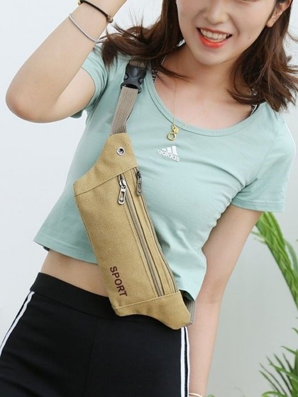 腰包男士干活工地放手机包套袋跨腰多功能休闲轻便腰带运动户外