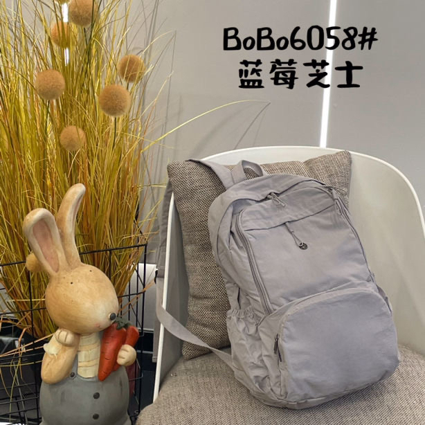 Bobu Factory 6058 Water-Repellent Ultra-Light Parachute Fabric Foldable Backpack for Men and Women, Fits 16inch Laptop