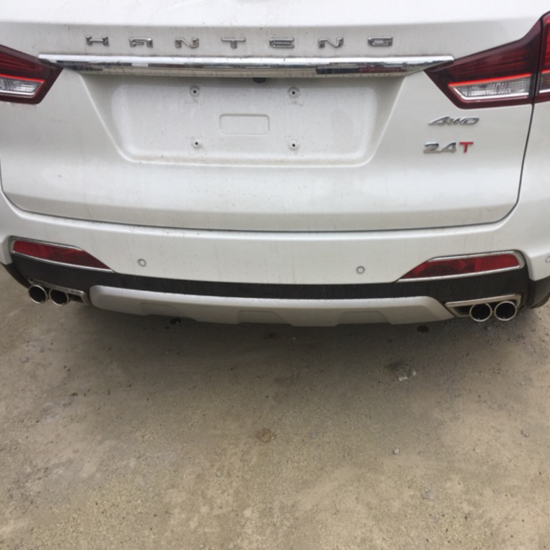 Hanten X7 special lengthened tail throat x7 exhaust pipe modified smoke pipe silencer stainless steel decorative exhaust hood