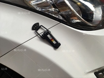 Car Hood Lock Siege Surround Decoration Pull Hook Retrofit Trim Catch Rear End Box Hook Surround Decorative Snapback