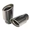 Single tube modification straight large diameter car tail throat Stainless steel tail throat Exhaust cover Exhaust pipe modification special tail throat