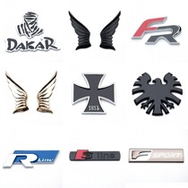 Day making wings Wings Car Sticker Car Personality Car Tail Patch Retrofit Creative Metal Sticking body Funny Decorative Sticker