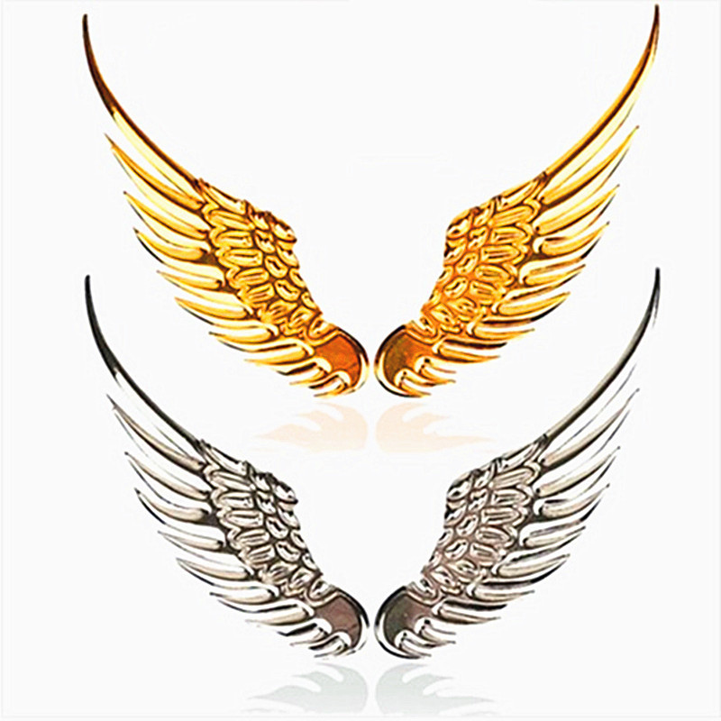 Angel wings wings car stickers metal car stickers body decoration stickers personality stickers eagle wings