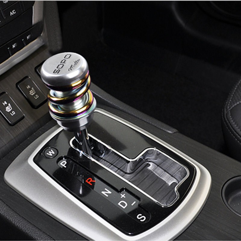 Car shift head Personalized modification Shift lever Metal shift handle Automatic hand-operated universal shift head Shift handle head