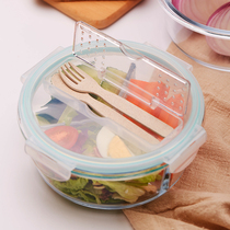 Can be heated by microwave oven high temperature resistant lunch box girls high appearance easy to carry office workers college students lunch boxes