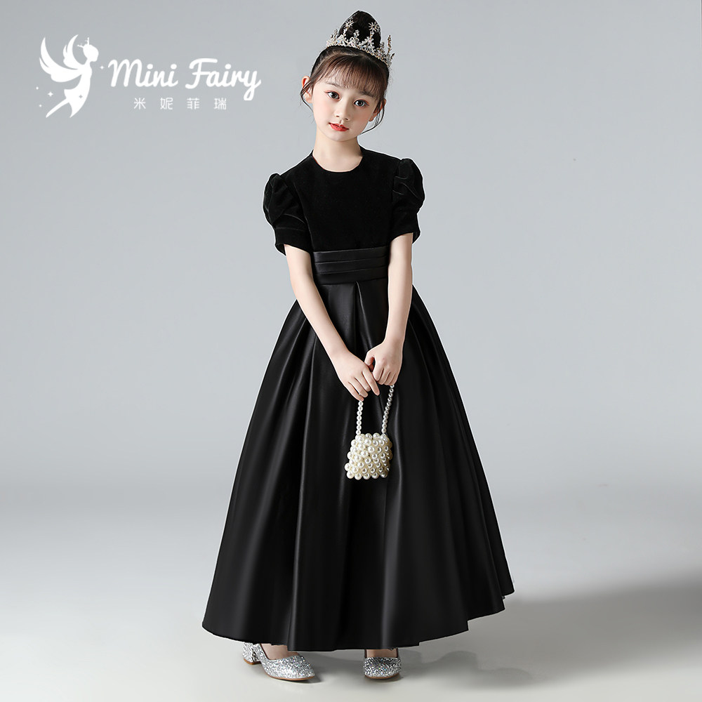 how do staud dresses fit DokiDoki-R Cosplay Costume Black Dress Symphony 2023 Orchestra Live –  dokidokicosplay main image 0