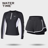 Черно -белый классический контрастный цвет [визуальная тонкая модель похудения]