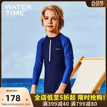 WaterTime Children's Swimsuit Boys Warm Sound Warm up Whole Body Sunscape Waters Boys