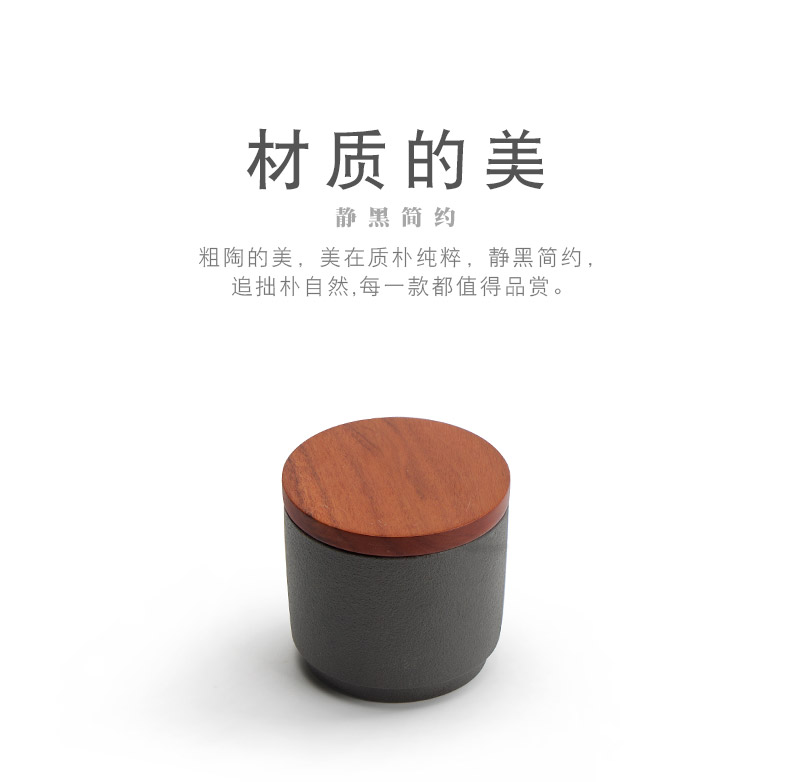 Mr Brigade of nanshan sweet tea tin with ceramic seal moisture storage POTS travel tea warehouse to restore ancient ways small POTS