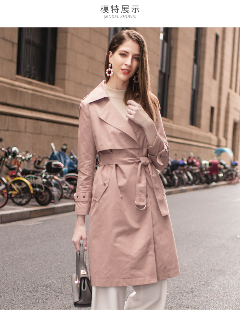 Trench pour femme      en Coton en Coton - Ref 3227232 Image 13