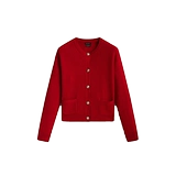 MD Женский маленький благовоний мягкий клейкий красный шерстя