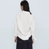 Осенняя комфортная рубашка, коллекция 2023, французский стиль