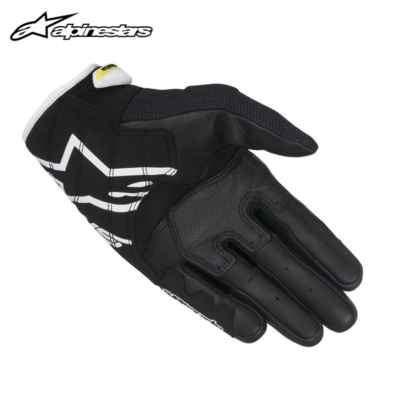 Мотоперчатки Alpinestars SMX-2 Air Carbon V2 черно-красно-белые S