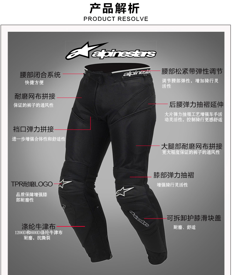 Ý Một ngôi sao xe máy alpinestars lưới mùa hè thoáng khí xe máy cưỡi thiết bị chống rơi A-10 - Xe máy Rider thiết bị miếng đệm khuỷu tay