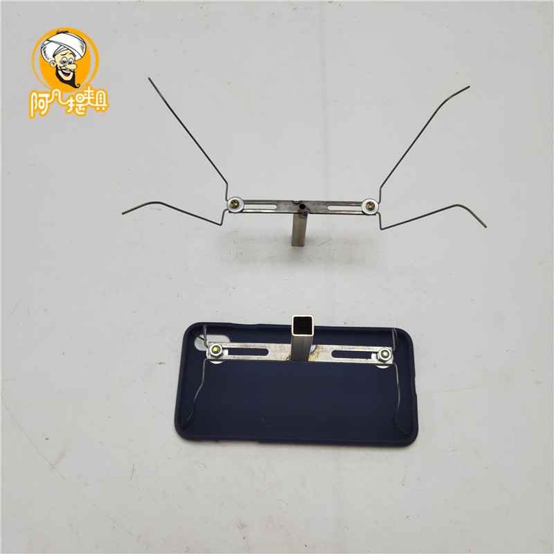 50 air control welding 80MM fit 1 4U wire flat head outwards oil spray hanging steel wire mobile phone protective sleeve custom-made 1 2u wire