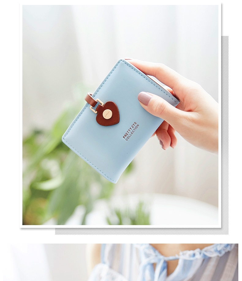 Jizi nhỏ xinh giữ thẻ nhỏ tươi 2018 mới nhiều thẻ nhỏ nhỏ giữ thẻ phụ nữ nhỏ gọn ví