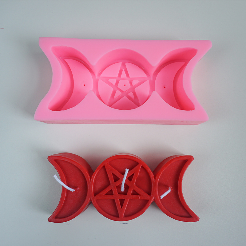 Star Candle Mould Five Manifesto Candle Mold March Goddess Die Candle Mold