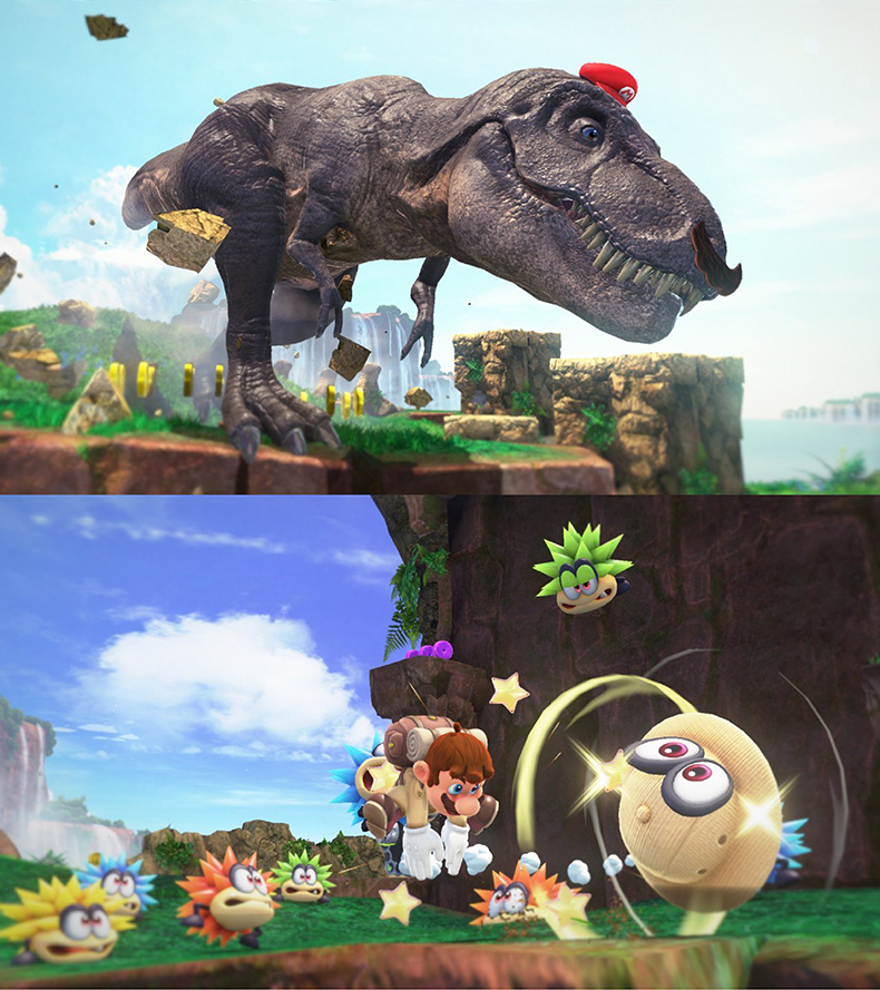 Nintendo Switch Super Mario Odyssey chính hãng đồ chơi trò chơi Trung Quốc - Trò chơi đĩa game 300 trò chơi	