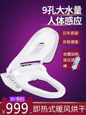 Lazy aristocratic smart toilet cover fully automatic household instant hot electric toilet heating and washing body cleanser