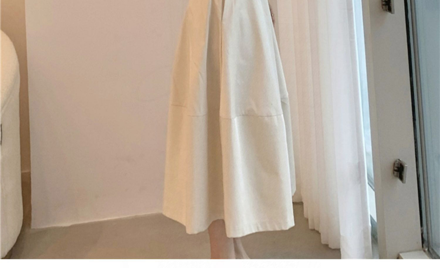 Колодки для обуви 法式复古裙子女夏春高腰赫本风伞白色裙a字半身裙显瘦中长款2023